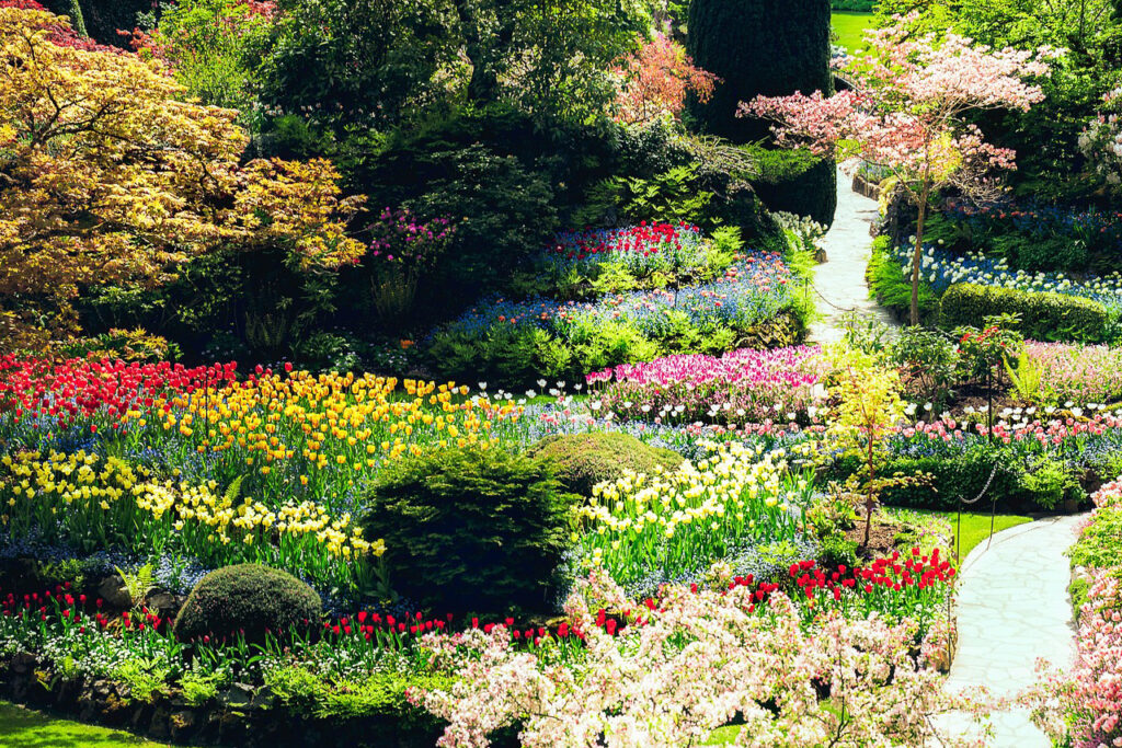 ザ・バチャート・ガーデンズ（The Butchart Gardens）