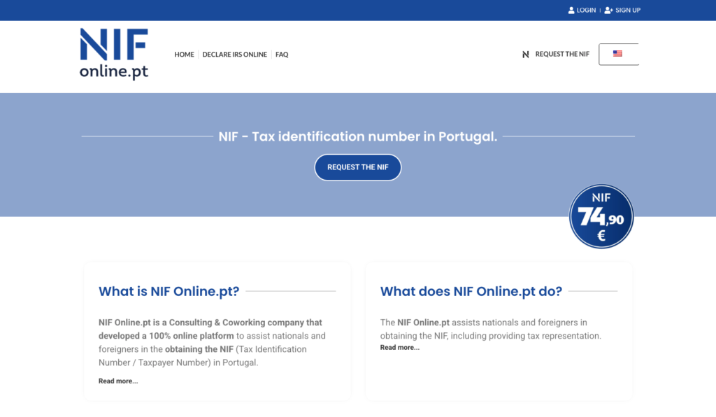NIF online.pt